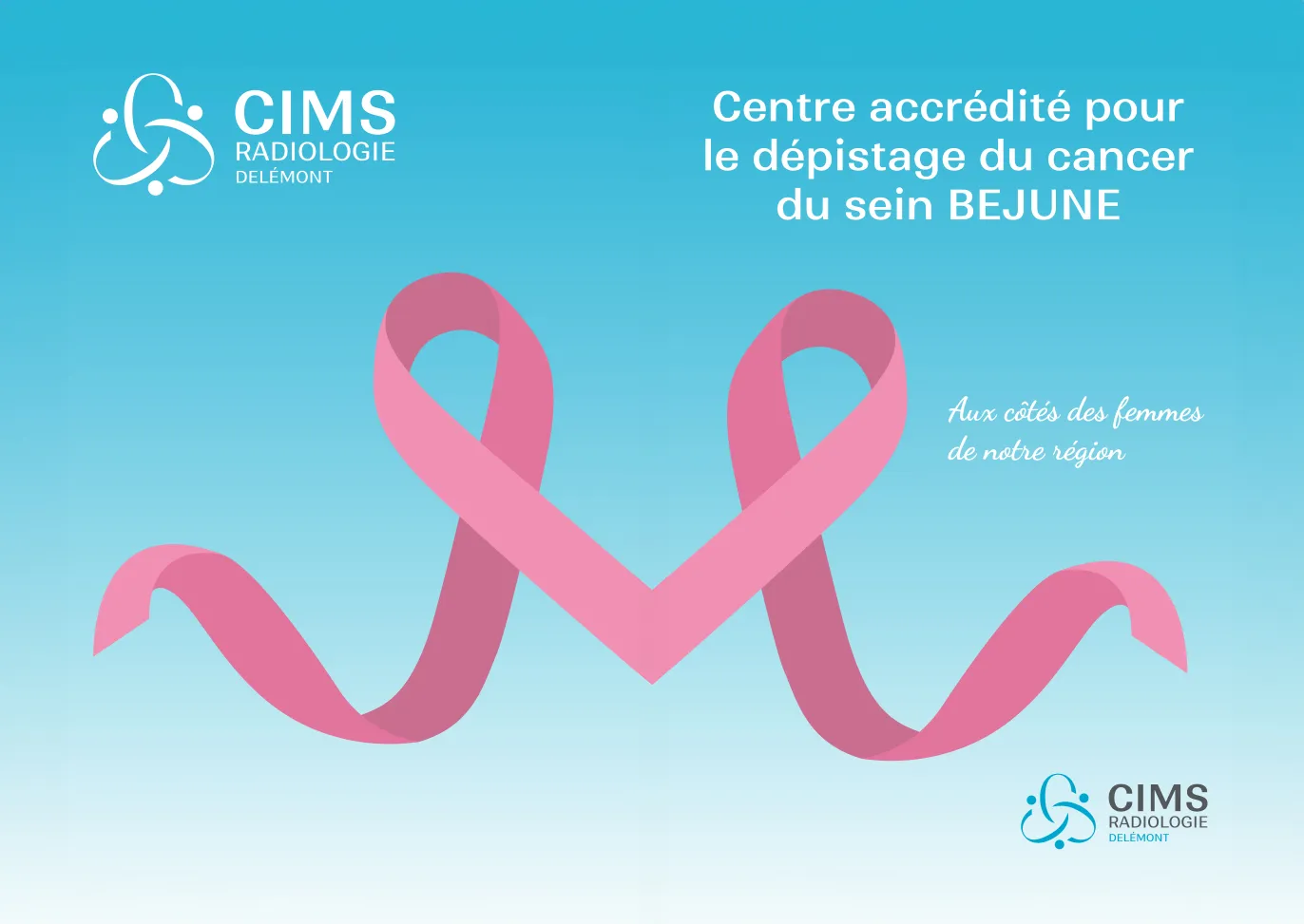 CIMS a obtenu l'accréditation pour le dépistage du cancer du sein BEJUNE !
